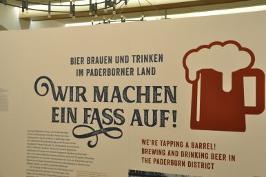 Bei den Sonderausstellungen zählte die Ausstellung „Wir machen ein Fass auf! Bier brauen und trinken im Paderborner Land“ zum absoluten Publikumsmagneten. Über 7.000 Gäste besuchten die Sonderausstellung und die dazugehörenden Begleitveranstaltungen.